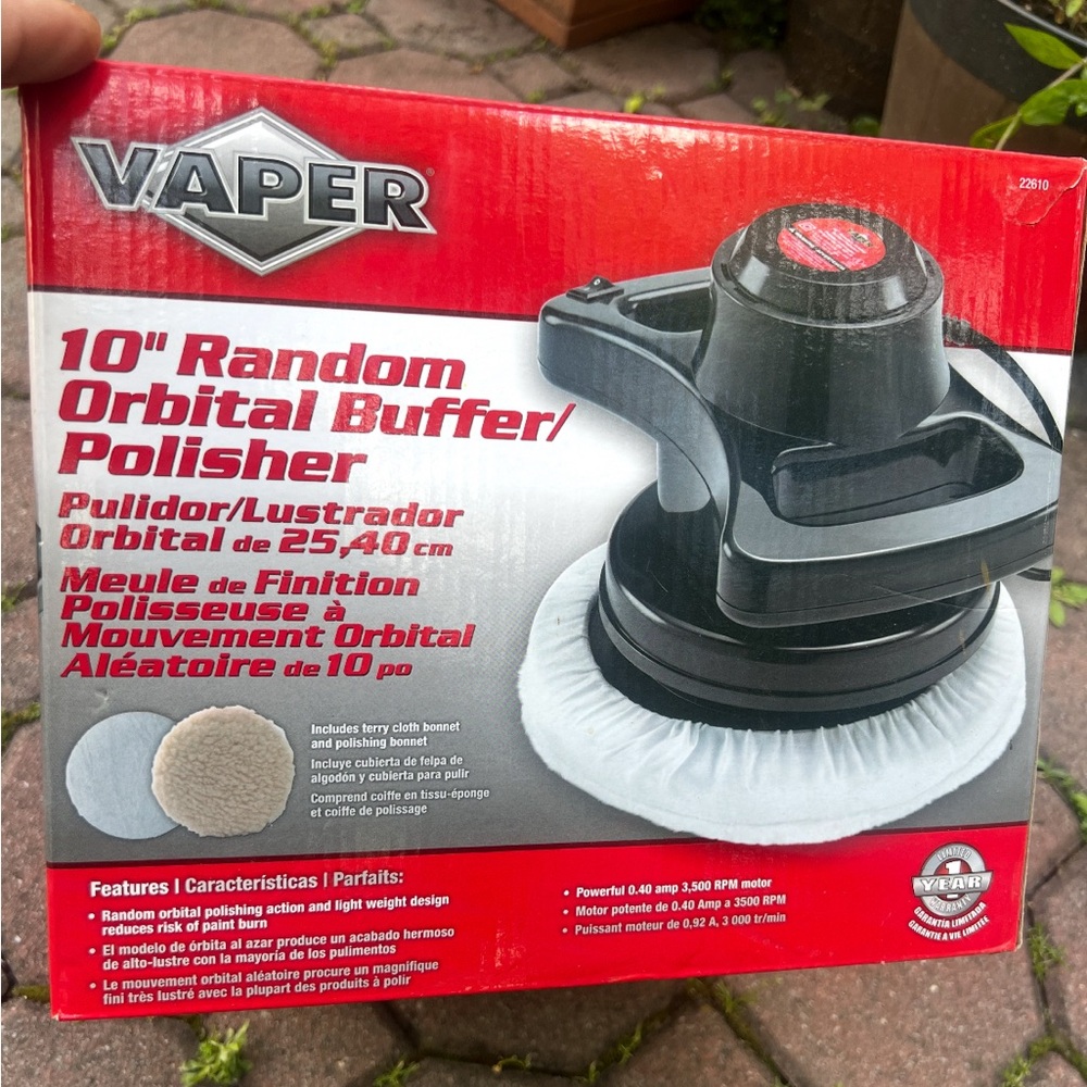 Black Orbital Buffer Polisher